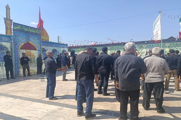 راه پیمایی جاماندگان اربعین حسینی در بابلسر