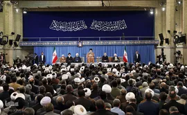 دیدار مسئولان نظام، مهمانان کنفرانس وحدت اسلامی و سفرای کشورهای اسلامی