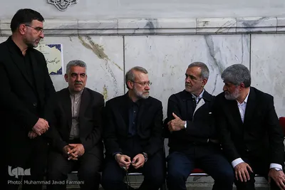 مراسم بزرگداشت شهدای حمله تروریستی تهران