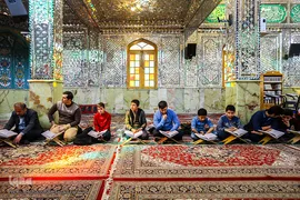 آخرین جلسه قرآن استاد پوراحمدی در سال ۹۷
