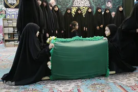 مراسم «شیرخوارگان عاشورایی» در بندرعباس
