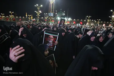 وداع با شهید «سیداسماعیل خطیب» در حرم رضوی