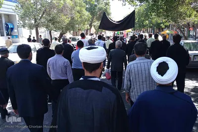پیاده روی جاماندگان اربعین حسینی در اهر