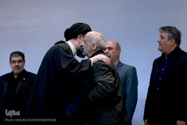 تجلیل از پدر شهید مدافع حرم «عبدالله باقری»