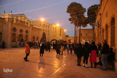 جشن کریسمس در اصفهان