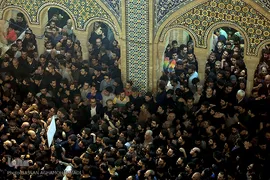 آخرین شب مراسم عزاداری مسلمیه در حرم حضرت‌عبدالعظیم(ع)