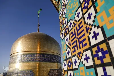 آیین تعویض پرچم حرم امام رضا(ع)