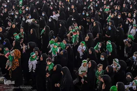 حسینیه ایران؛ سوگواره شیرخوارگان حسینی در مصلی سمنان