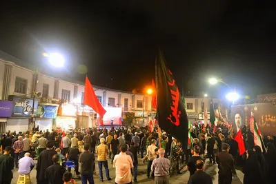صد و چهل‌ودومین اجتماع مردم انقلابی بابلسر در میدان شهدا 