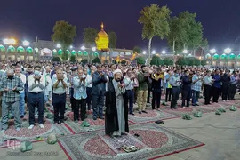 مراسم بزرگداشت روز مباهله در حرم مطهر حضرت شاهچراغ(ع)‎‎