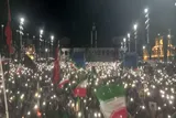 اجتماع مردم رشت در سوگ شهادت رهبر انقلاب برگزار شد