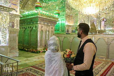آغاز زندگی مشترک زوج های شیرازی همزمان با عید غدیر