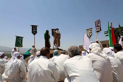 بازسازی واقعه غدیر خم در اهر