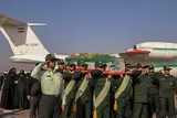 آیین استقبال از پیکر سردار شهید غلامحسین غیب‌پرور در شیراز