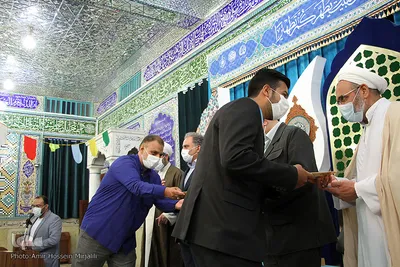 تجلیل از مرتلین و موذنین برتر استان یزد