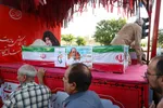 مراسم تشییع پیکر شهیدان مصطفی امینی و عبدالحسین شیخ‌کوپایی