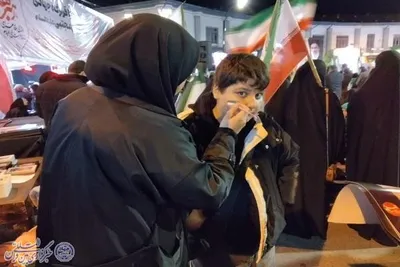 مردم انقلابی بابلسر در چهل و هفتمین اجتماع شبانه مردمی