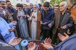تشییع پیکر آیت‌الله حاج شیخ علی‌اصغر قاضی‌زاده در اراک