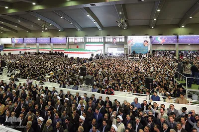 حضور و سخنرانی رهبر انقلاب در دانشگاه فرهنگیان