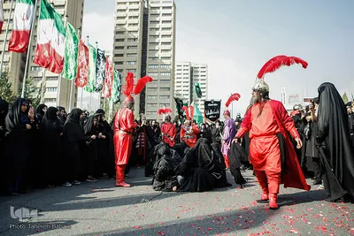 راهپیمایی نمادین قافله اسرای کربلا

