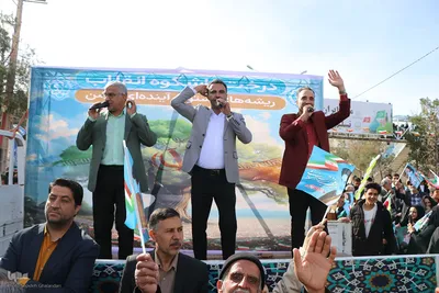 راهپیمایی۲۲ بهمن در خراسان جنوبی
