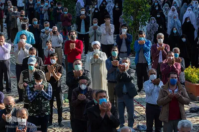 اقامه نماز عید فطر در قزوین‎