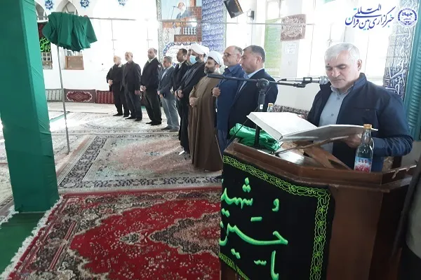 آئین غباروبی آستان مطهر امام زاده حسن(ع) هادی شهر