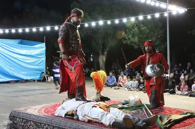 مراسم تعزیه خوانی در ملایر‎