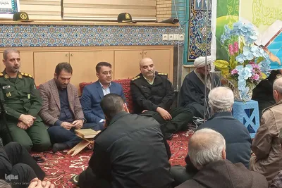محفل انس با قرآن با حضور جعفر فردی در اهر