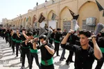 آیین سنتی عزاداری هیآت مذهبی در مسجد آخوند ملا اسماعیل یزد
