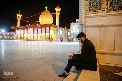احیای شب بیست و یکم ماه مبارک رمضان در حرم شاهچراغ(ع)