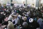 استقبال از پیکرهای شهیدان «قاسم بلند» و  «عبدالرضا حمودی»