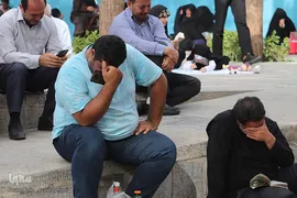 مراسم قرائت دعای پرفیض عرفه در گلستان شهدای اصفهان