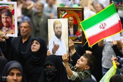 آیین گرامیداشت نخستین سالگرد شهادت سردار حسین سلامی در اصفهان