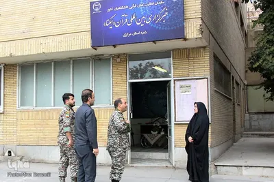 بازدید ارشد نظامی ارتش در استان مرکزی از خبرگزاری ایکنا