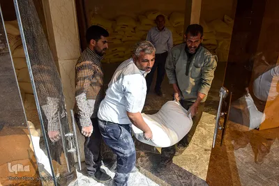 ارسال اقلام مورد نیاز سیل زدگان از آستان علی بن مهزیار(ع) اهواز