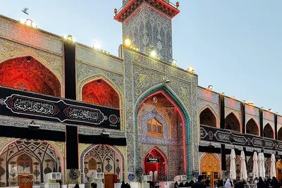 حال و هوای حرم مطهر امام علی در آستانه اربعین حسینی