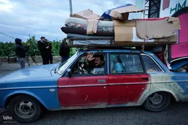بازگشت مردم جنوب لبنان به خانه پس از آتش بس