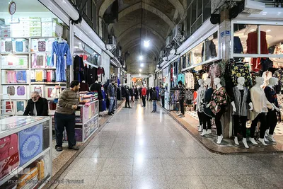 بازار بزرگ تهران، در آستانه سال نو