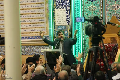 مراسم استقبال از ماه رمضان در اهر