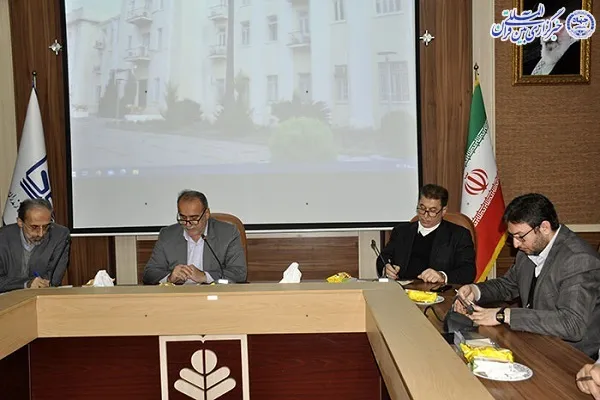نشست خبری هئیت رئیسه دانشگاه مازندران