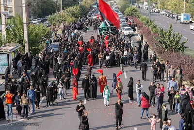 راهپیمایی نمادین قافله اسرای کربلا
