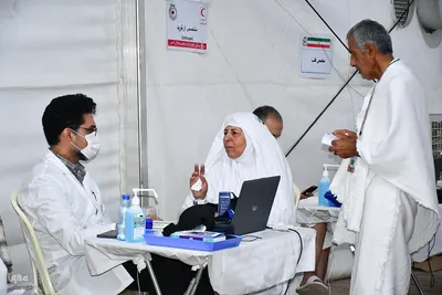 بازدید از مرکز پزشکی حج و زیارت در سرزمین منا