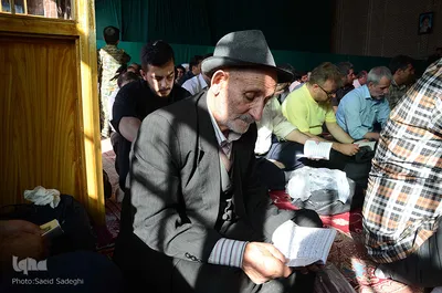 مراسم دعای پرفیض عرفه در آستان مقدس سید حمزه(ع) تبریز