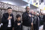 سوگواری اهالی شهرک سعدی در عزای رهبر شهید