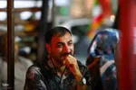 مراسم وداع با پیکر شهیدان مصطفی امینی و عبدالحسین شیخ‌کوپایی در اصفهان