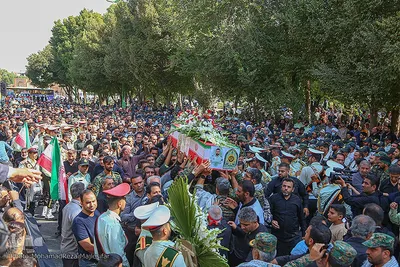 تشییع شهدای نیروی انتظامی استان اصفهان‎