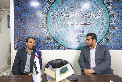 حضور مدیرکل آموزش و پرورش استان مرکزی در ایکنا بمناسبت روز خبرنگار