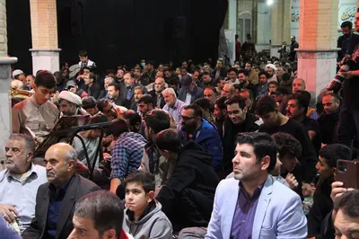 مراسم بزرگداشت دومین سالگرد شهید مدافع امنیت علی نظری در مسجد جامع ملایر