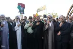 تجمع مردم سمنان در محکومیت جنایت اسرائیل در غزه‎